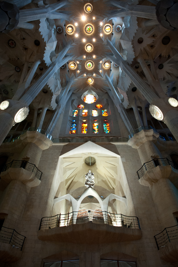 La Sagrada Familia Gaudi architecture Barcelona Spain