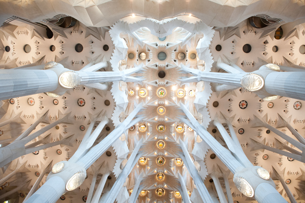 La Sagrada Familia Gaudi architecture Barcelona Spain