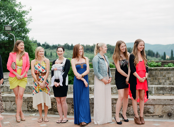 Tuscan wedding at the Castello di Vincigliata Florence Italy