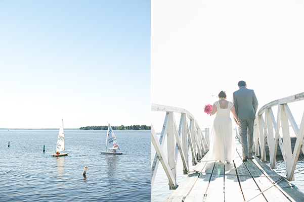 Lindsay and Farouk's Britannia Yacht Club Wedding with Live Love Plan