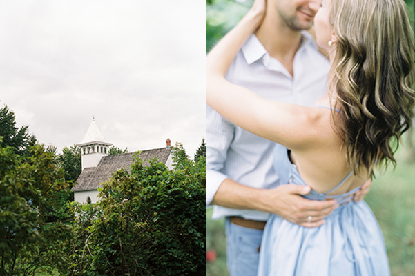 Stephanie and Alex's Engagement Session at the Cumberland Museum