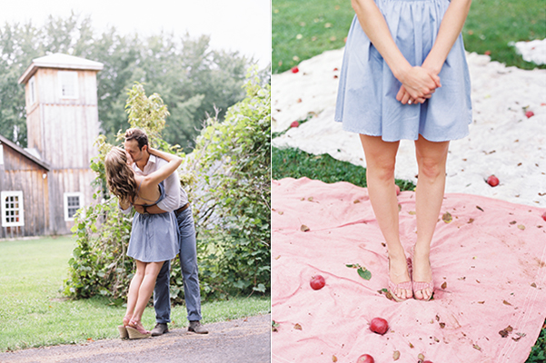 Stephanie and Alex's Engagement Session at the Cumberland Museum