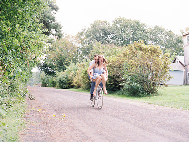 Stephanie and Alex's Engagement Session at the Cumberland Museum