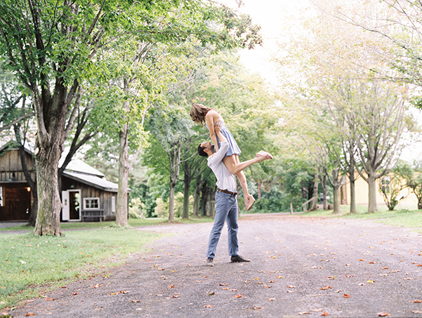 Stephanie and Alex's Engagement Session at the Cumberland Museum