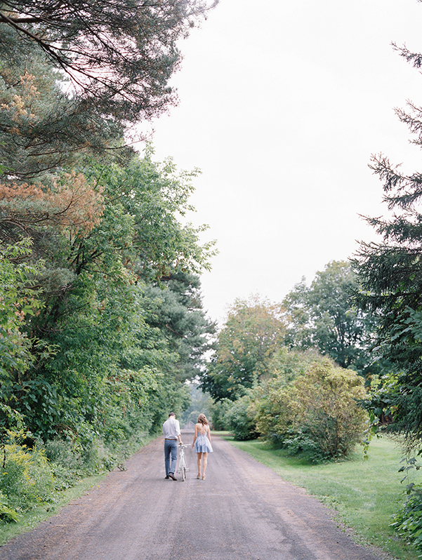 Stephanie and Alex's Engagement Session at the Cumberland Museum