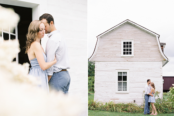Stephanie and Alex's Engagement Session at the Cumberland Museum