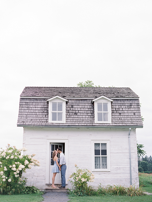 Stephanie and Alex's Engagement Session at the Cumberland Museum