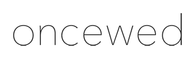 Once Wed logo